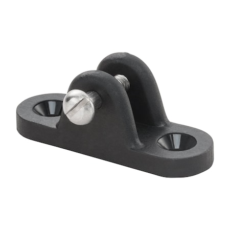 Whitecap 90 Degree Black Nylon Deck Hinge, PR 3401BP